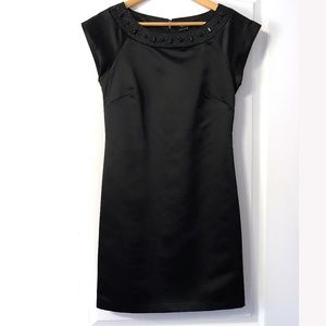 Max and Cleo black embellished dress size 6